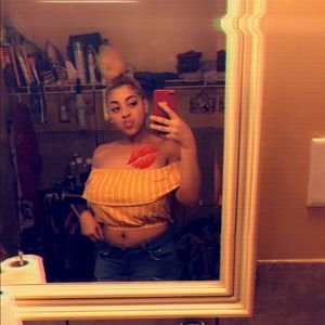 Off the shoulder top